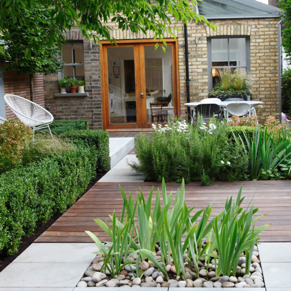 modern decking
